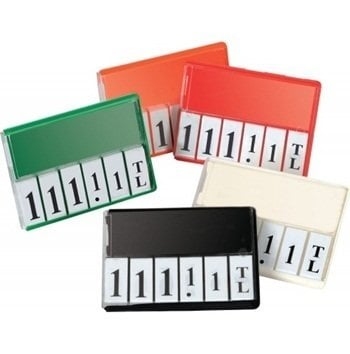 Fiyat Kaseti 75*55 (Numaralı)